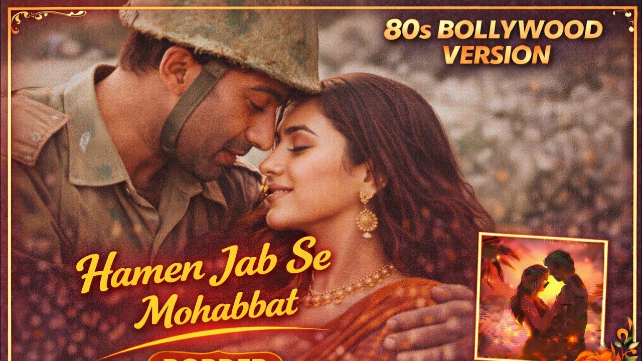 Hamen jab se mohabbat-80S VERSION #80S #SONGS #oldsong  #hindisong  #border 