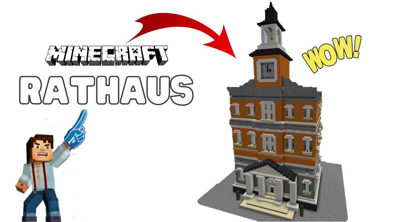 Minecraft Wir bauen ein Rathaus #001