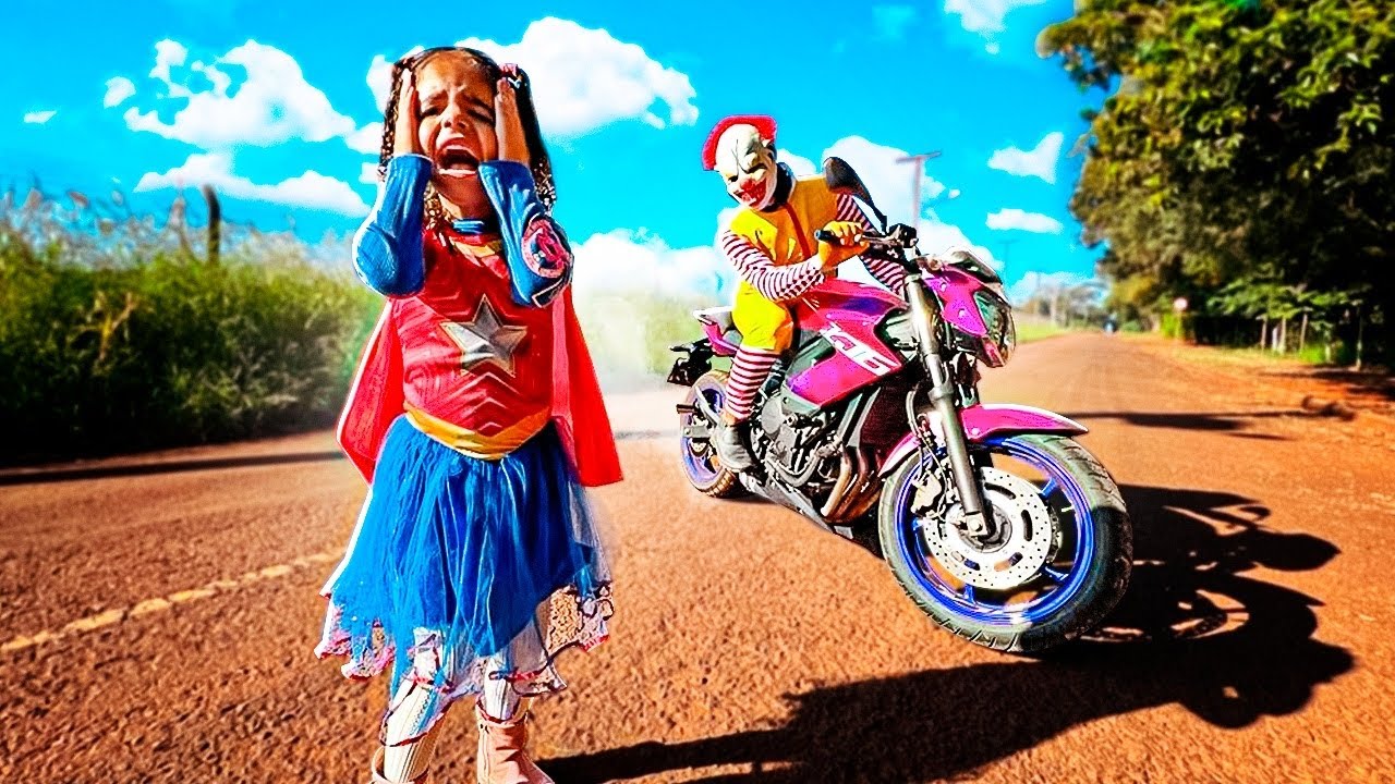 PALHAÇO BONZINHO PEGOU A MOTO DA MINHA MÃE ESCONDIDO 😱