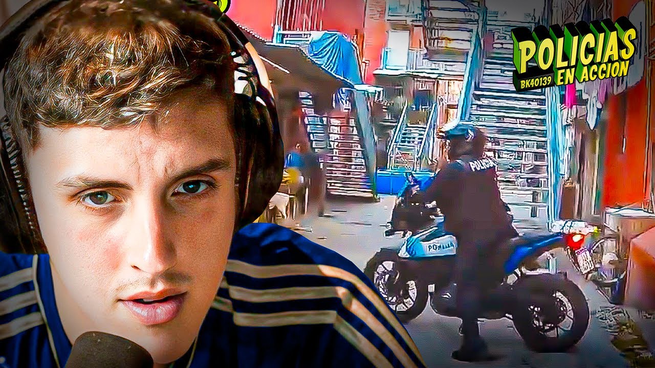 QUE LE HACEN - Reaccion a Policías en Accion