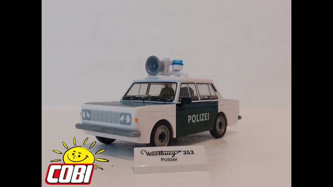 Cobi 24558 - Wartburg 353 Polizei - Speedbuild