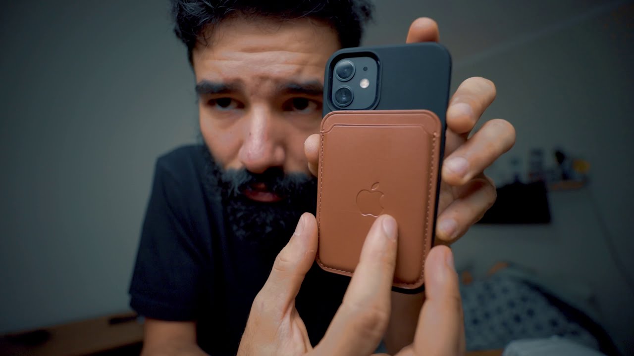 a carteira da apple com Imã que cai...