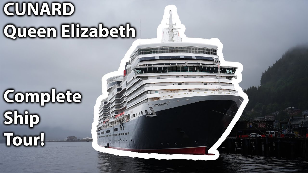 Inside the Cunard Queen Elizabeth Cruise Ship Tour!