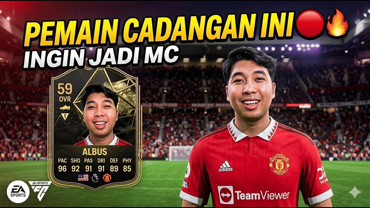 PEMAIN  CADANGAN INI MENCOBA MENJADI MC || FC25