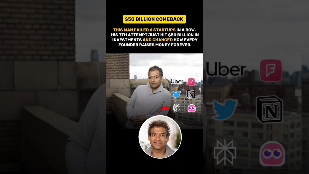 From Failure to $50 BILLION! 😱 #shorts #startup