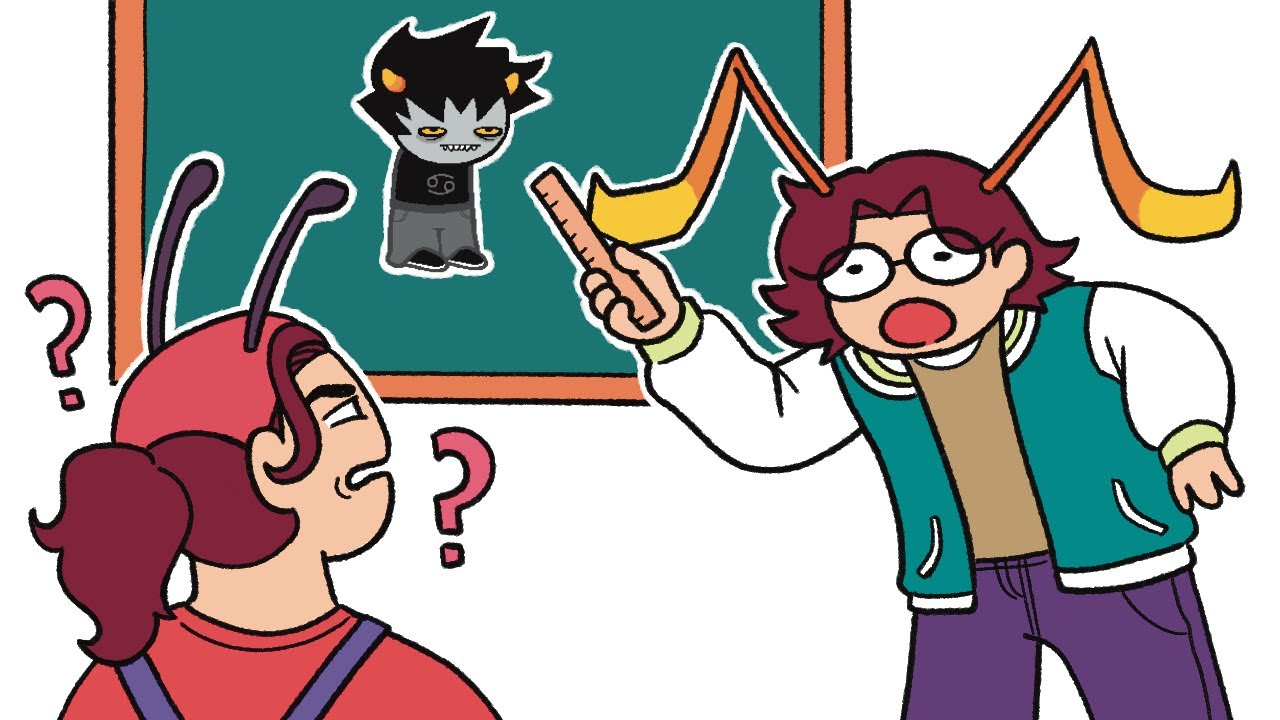 forcing my girlfriend to do homestuck trivia