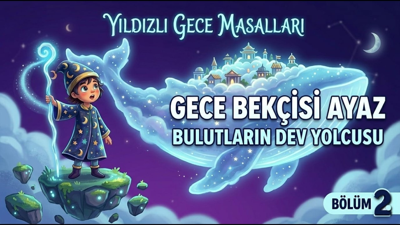 Sesli Masal Dinle: Ayaz ve G&uuml;m&uuml;ş Kanatlı Balina | Uyku &Ouml;ncesi Eğitici &Ccedil;ocuk Hikayeleri