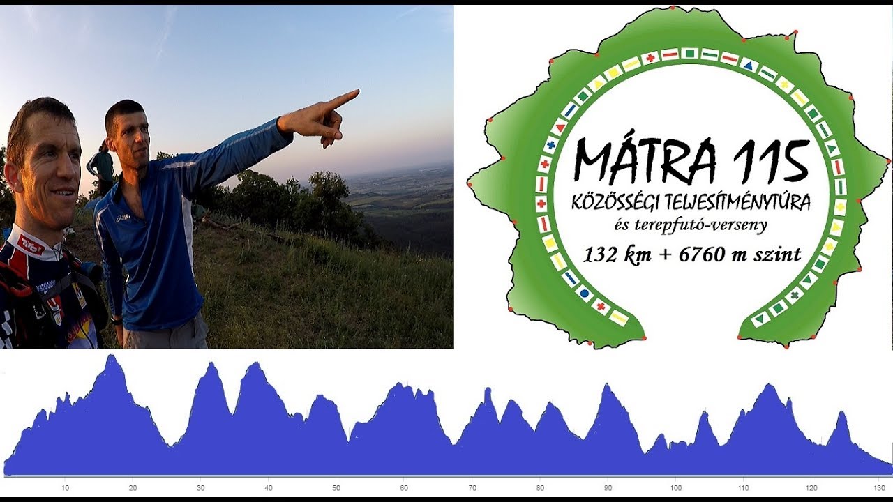 Mátra 115 terepfutás 2017 ' : 132 km + 6760 m - GoPro, Full HD (hosszú verzió)