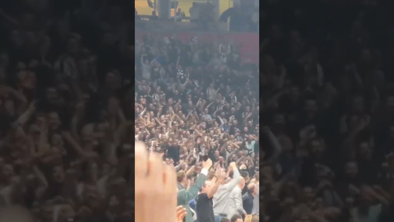 PARTIZAN FANS ARE DIFFERENT 🤯🔥 #euroleague #belgrade #serbia