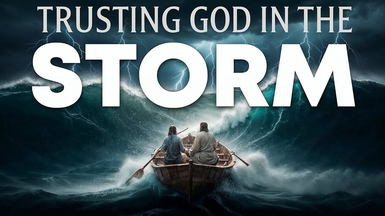 IN THE STORM, STAY CALM — GOD IS IN CONTROL