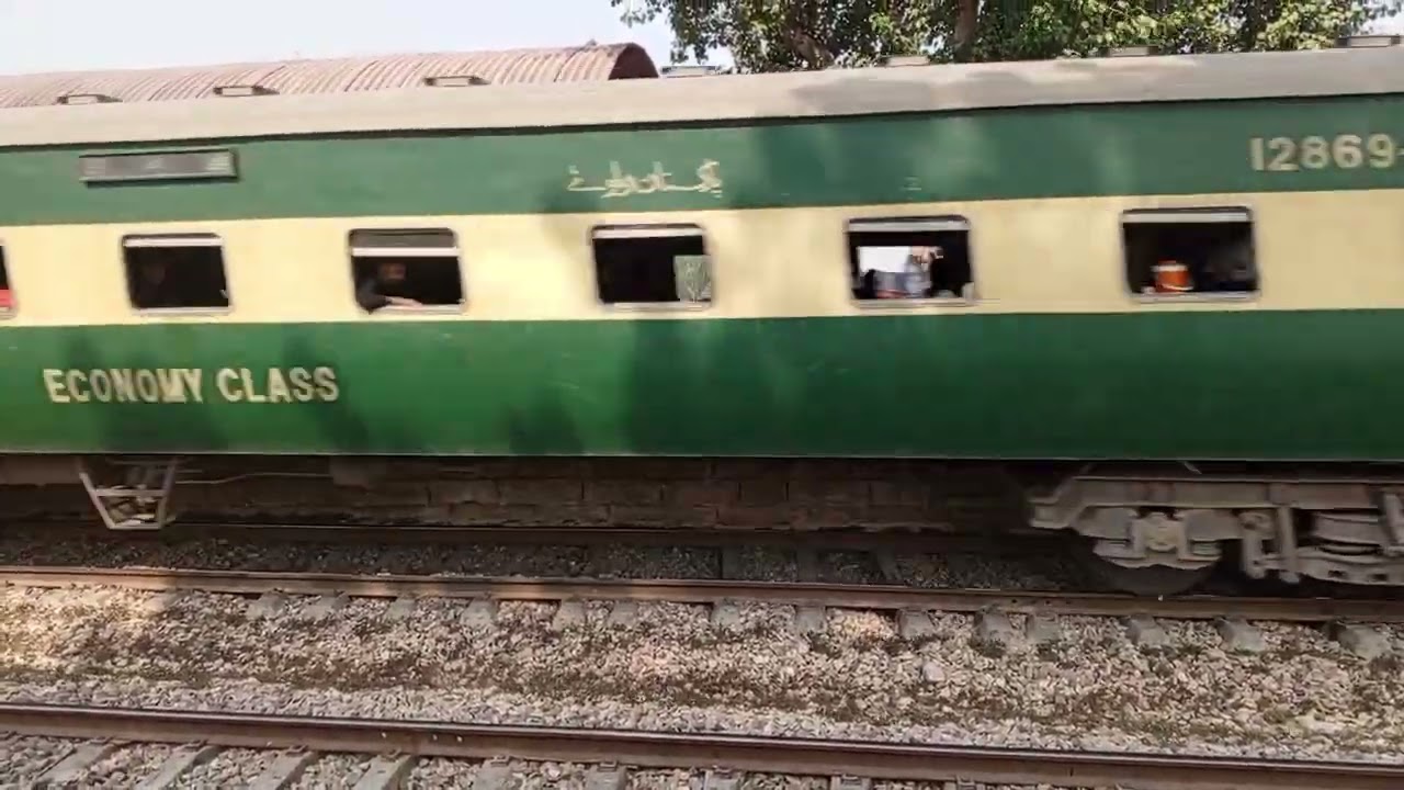 Fareed express passing through #youtube #video
