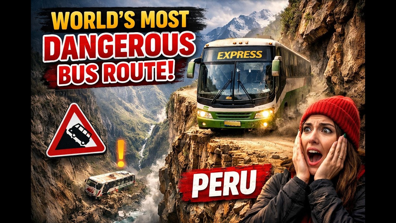 World's Most Dangerous Bus Route In Peru