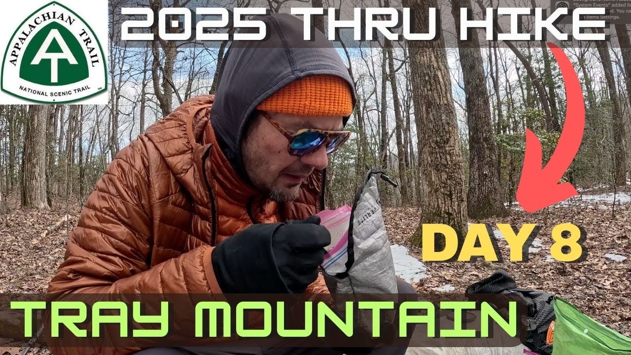 Appalachian Trail Thru Hike 2025 | Day 8 | Dicks Creek Gap To Tray Mountain Shelter #thruhike