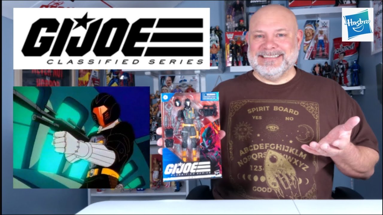 Cobra B.A.T. Hasbro GI Joe Classified series #33 unboxing & review. 