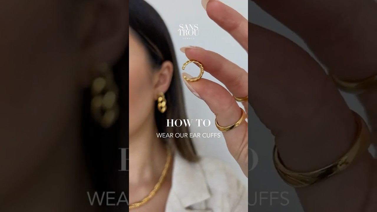 How to wear our ear cuffs 🤍
