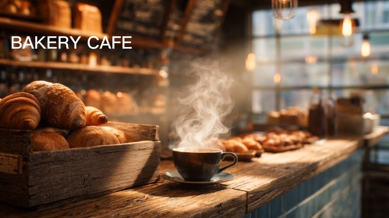 Cozy Bakery Café Coffee Shop Ambience for Study & Relax Chillhop Focus Music