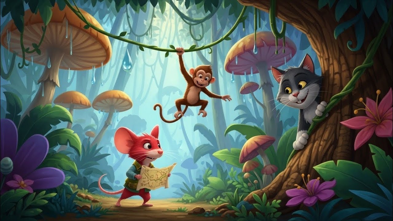 The Brave Little Red Mouse