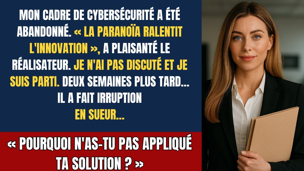 Ils ont dit que j’étais parano — alors je leur ai montré qui l’était vraiment