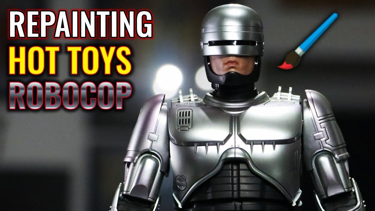 Перекраска фигурки Робокопа от Hot Toys
