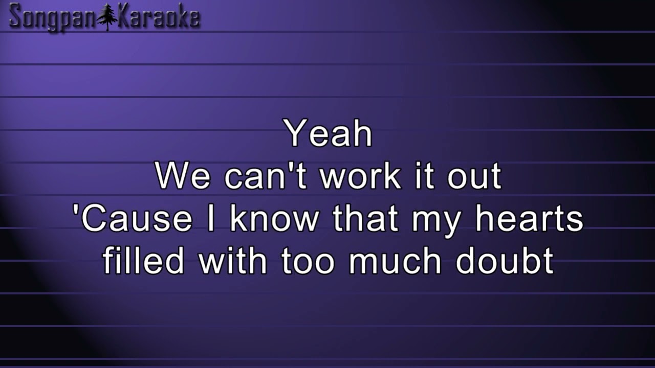 IV Xample -  I'd Rather Be Alone (Karaoke)