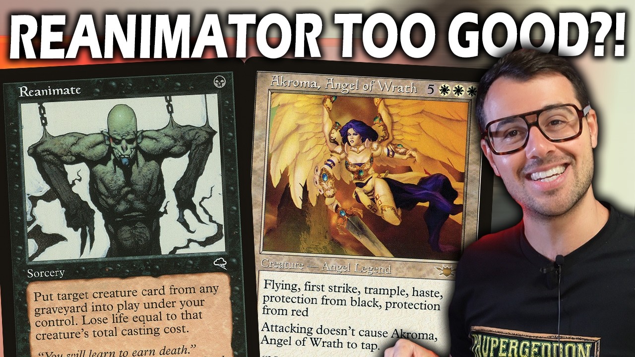The most UNDERRATED Deck of Premodern: Reanimator!! | UW Replenish vs Reanimator! Mtg Paper Gameplay