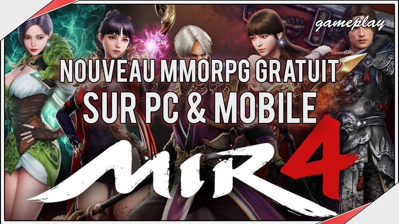 MIR4 | Nouveau MMORPG Gratuit sur PC & Mobile (&eacute;conomie cryptomonnaie)