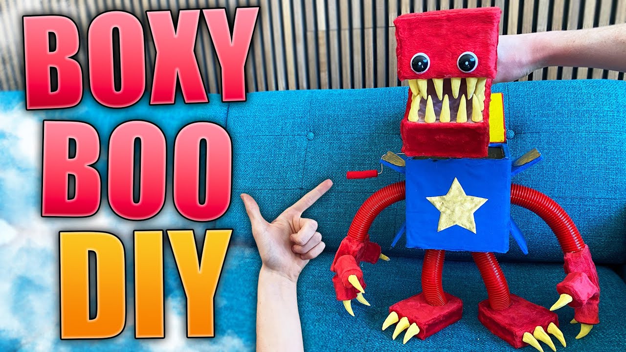 Плюшевая игрушка BOXY-BOO ​​своими руками | Проект Playtime