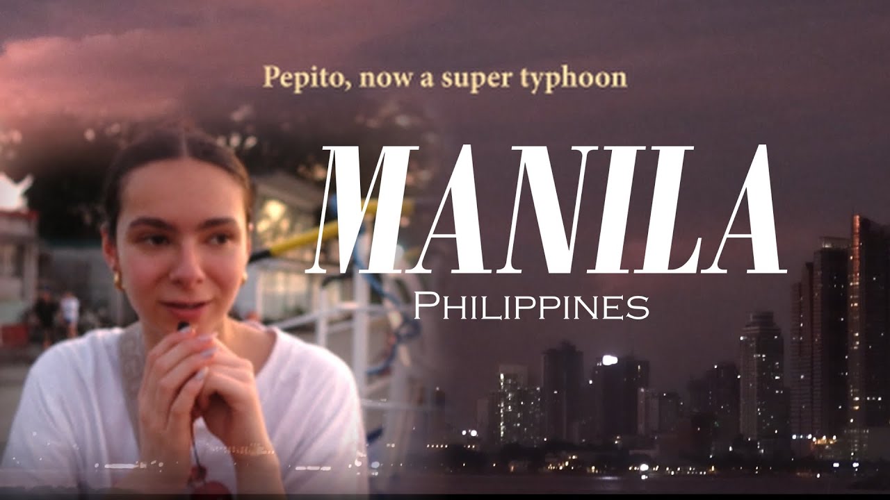 We had to change our plans to avoid a super typhoon