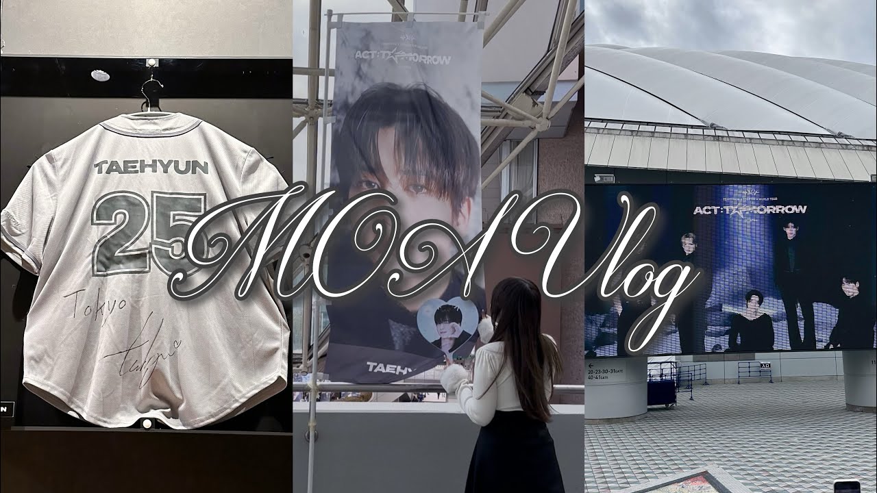 MOA Vlog♬.*ﾟ ACT:TOMORROW Day1 In Tokyo