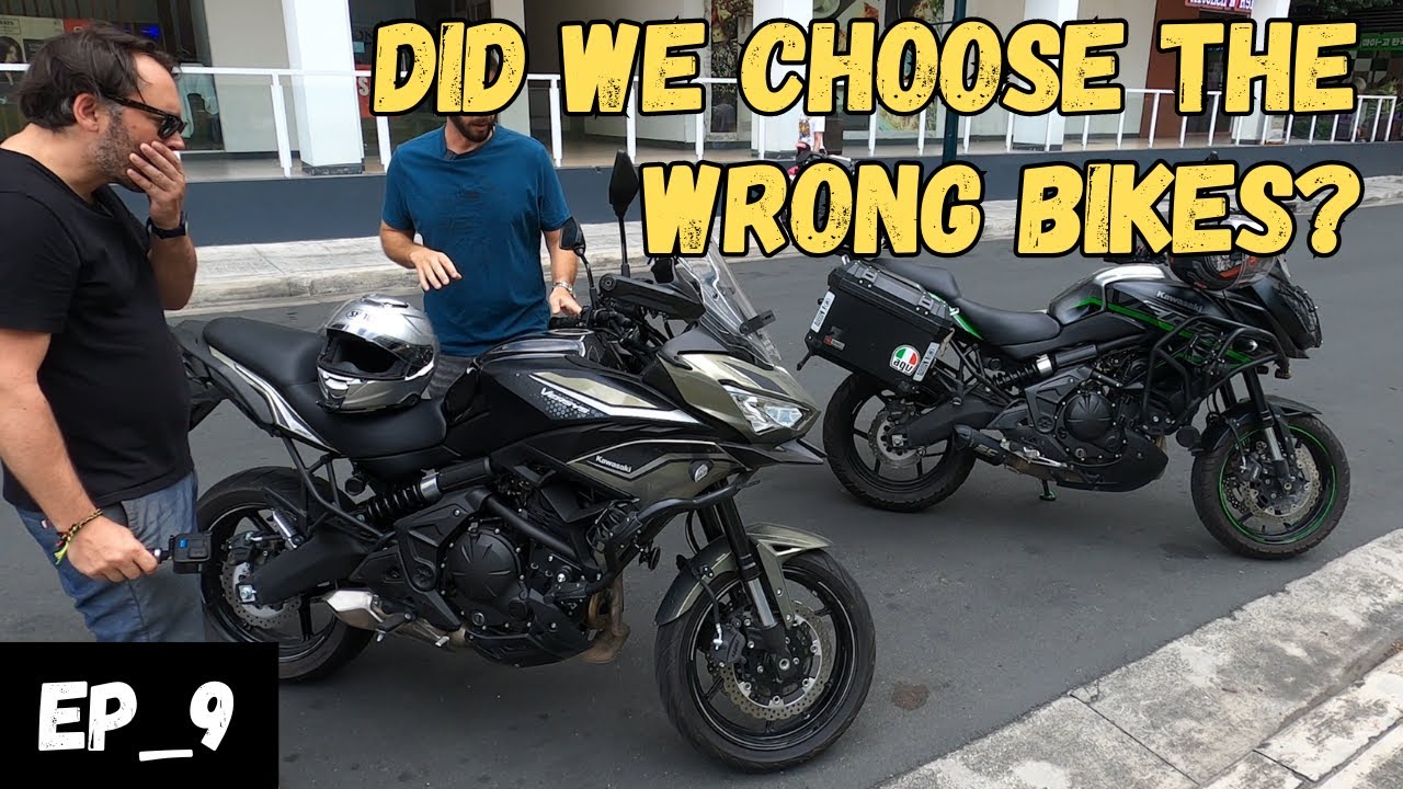 The Kawasaki Versys 650 - Why we chose them for the Philippines Loop and what we like about them.