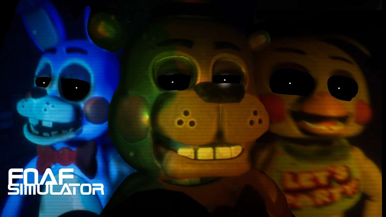 FNAF 2 BUT IM PLAYING AS THE ANIMATRONIC!!!!!! Fnaf Simulator PT2