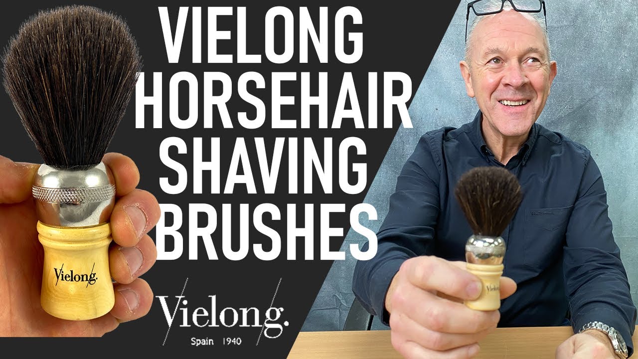 The Best Alternative To Badger Hair Shaving Brushes | Vielong Horsehair Brushes