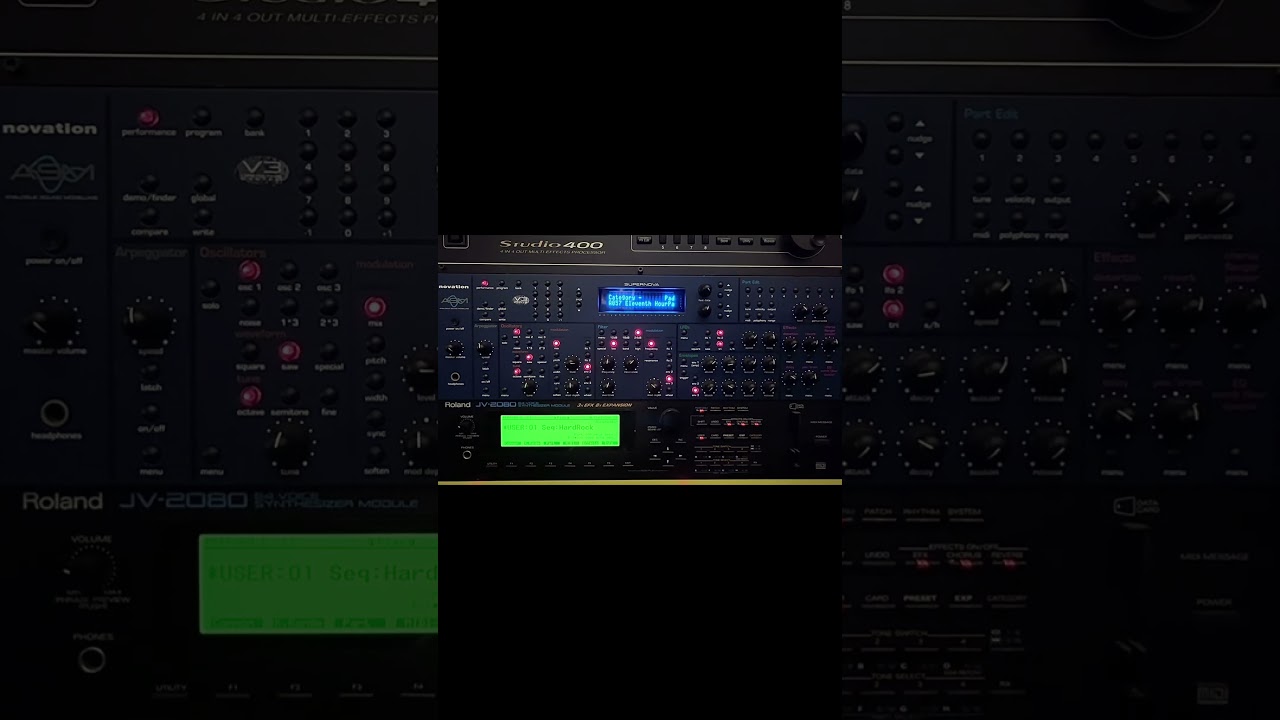 Novation Supernova AMAZING PAD Demo 4 