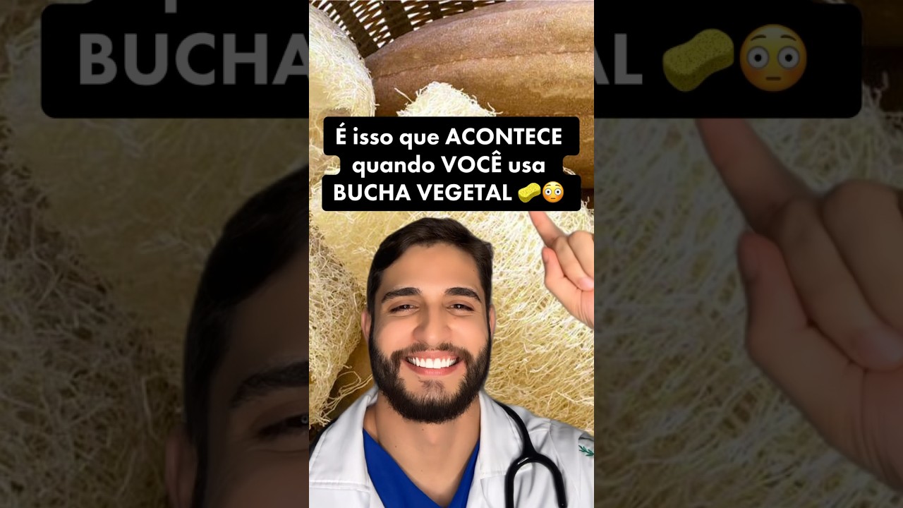 Voc&ecirc; usa ou j&aacute; usou??🧽❤️ #buchavegetal #curiosidades #saudedapele #fypシ #banho  #colageno #pele #fy
