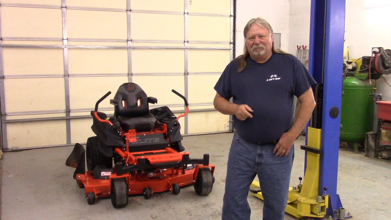 Pt.1 Bad Boy Mower Headlight Installation @ D-Ray's Shop!