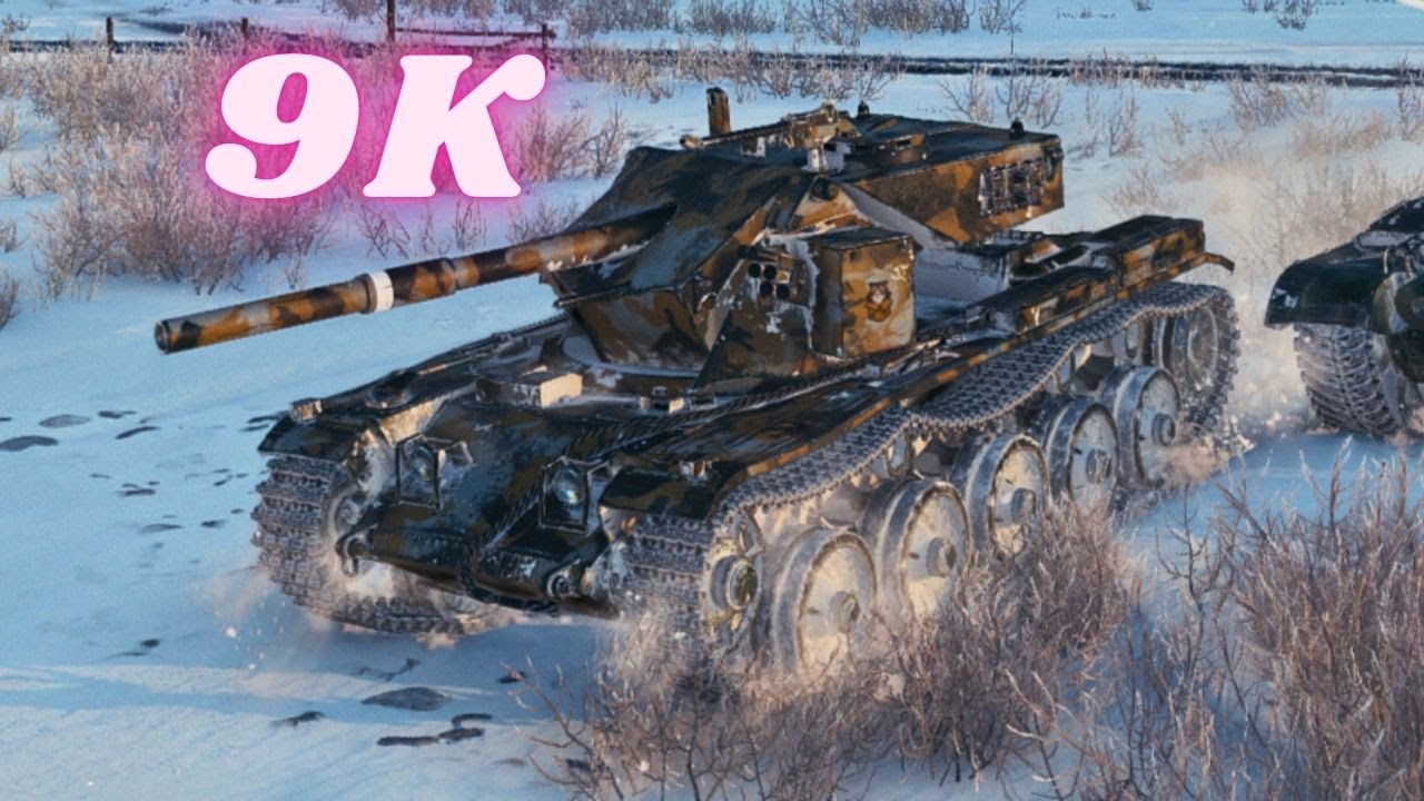 Cobra 9K Damage 6 Kills World of Tanks #wot