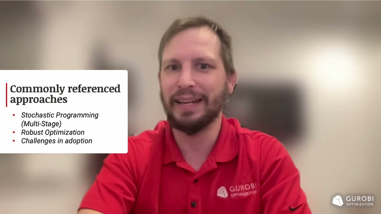 Gurobi's Opti 202 Training: Practical Approaches to Handling Uncertainty in Optimization ​