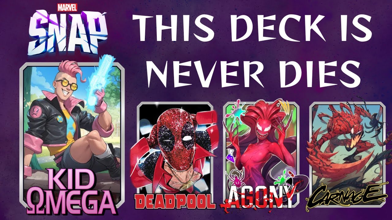Deadpool Never Dies &ndash; Kid Omega Makes Him Stronger! | Marvel Snap Gameplay
