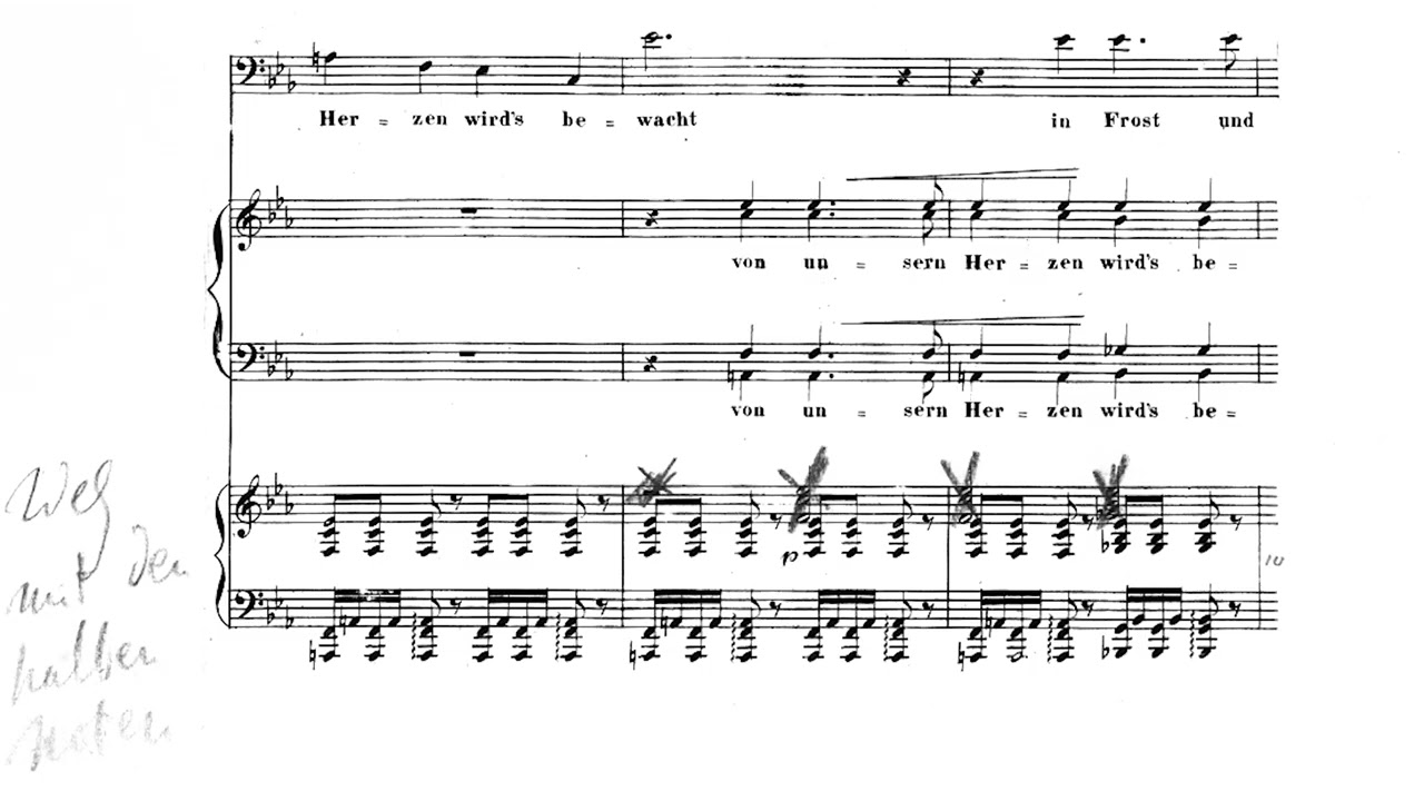 [Score-Video] Liszt - Arbeiterchor S.82