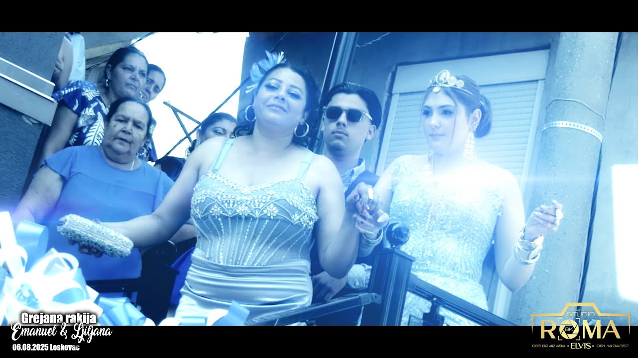 GREJANA RAKIJA EMANUEL & LJILJANA 06.08.2025 LESKOVAC STUDIO ROMA ELVIS 6K LESKOVAC