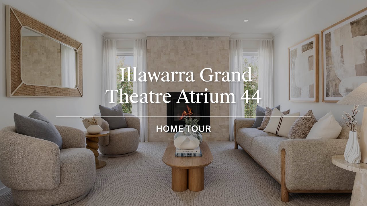 Illawarra Grand Theatre Atrium 44 | Light-Filled Living | Ridgelea Estate, Pakenham East | Home Tour