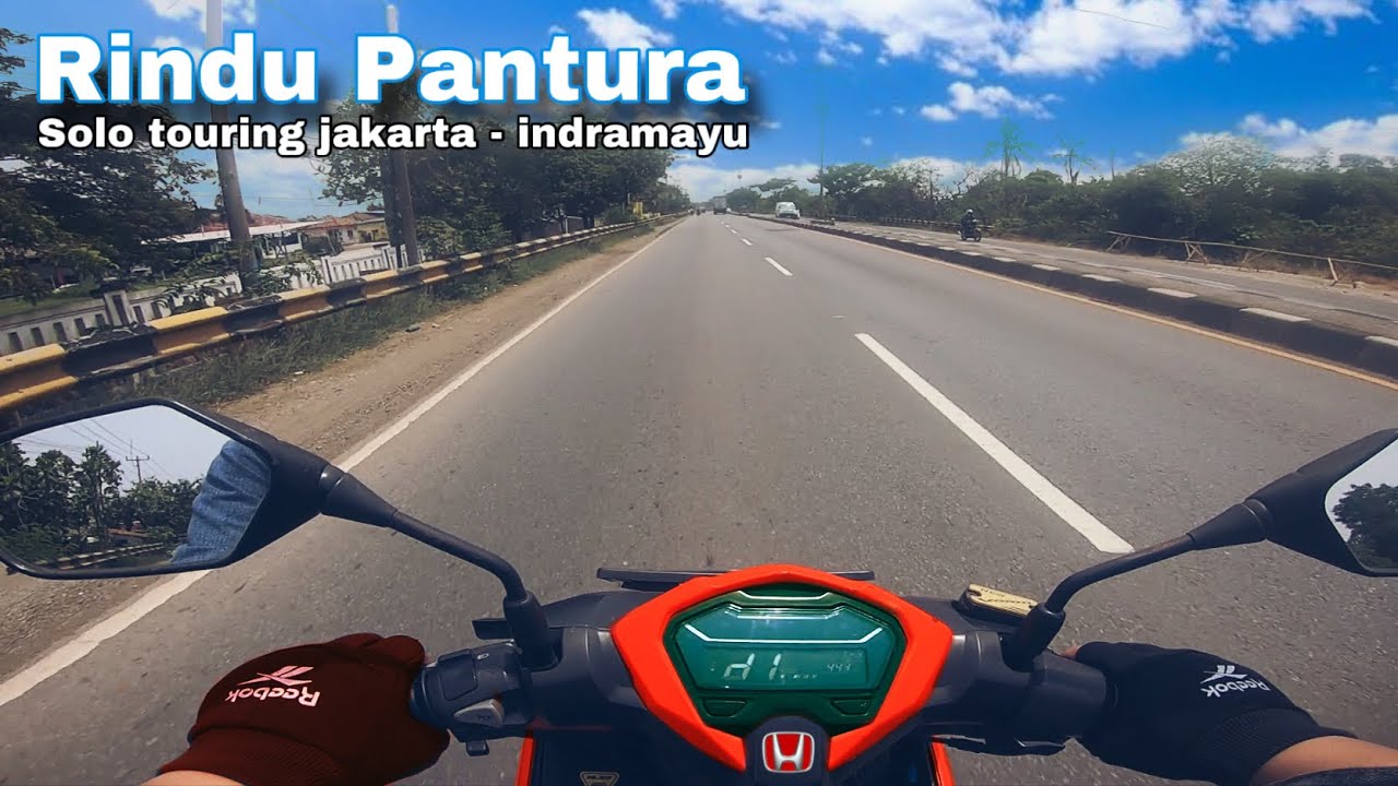 Solo touring vario 125 2024 Pantura || jakarta - semarang part 1   ( kota indramayu )