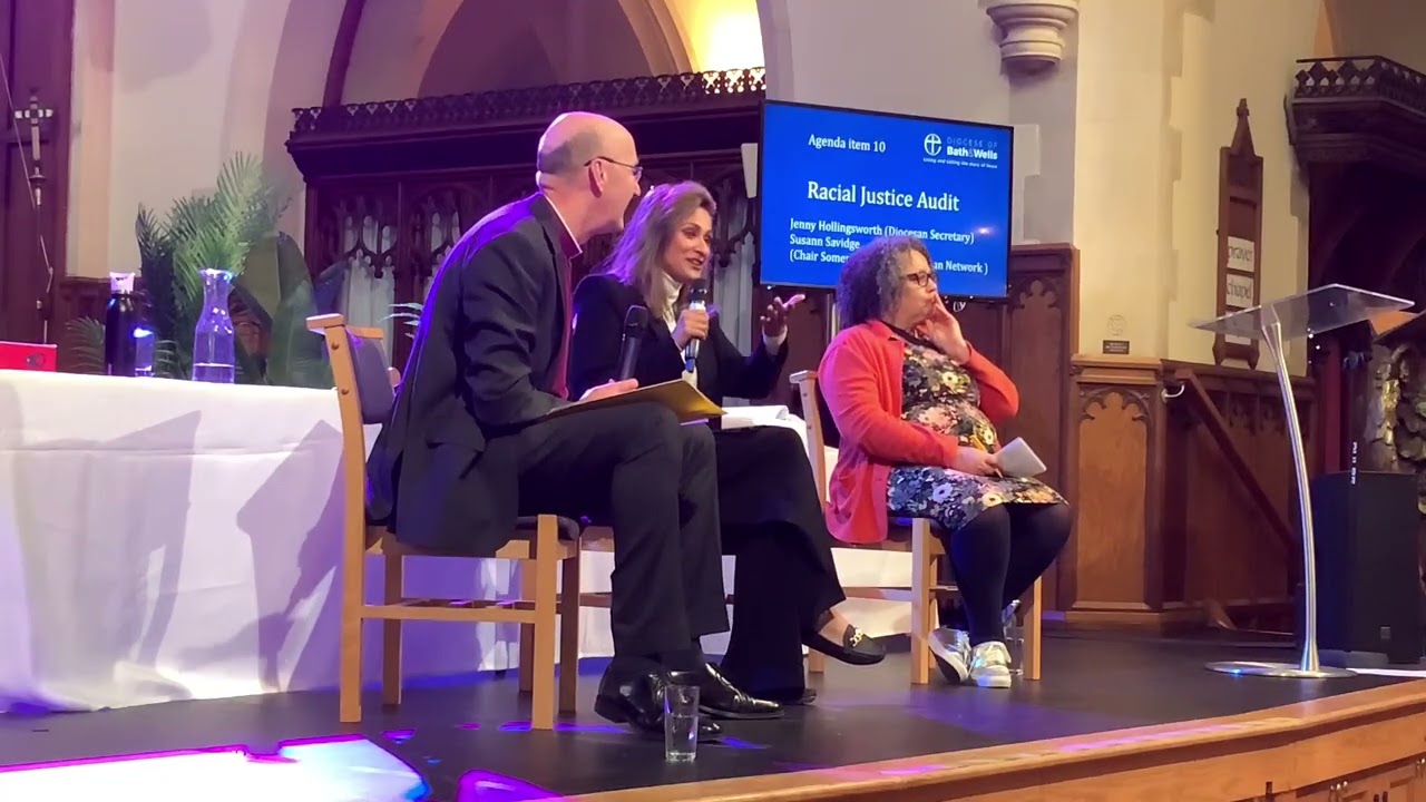 Discussing the Racial Justice Audit and report at Diocesan Synod November 2025