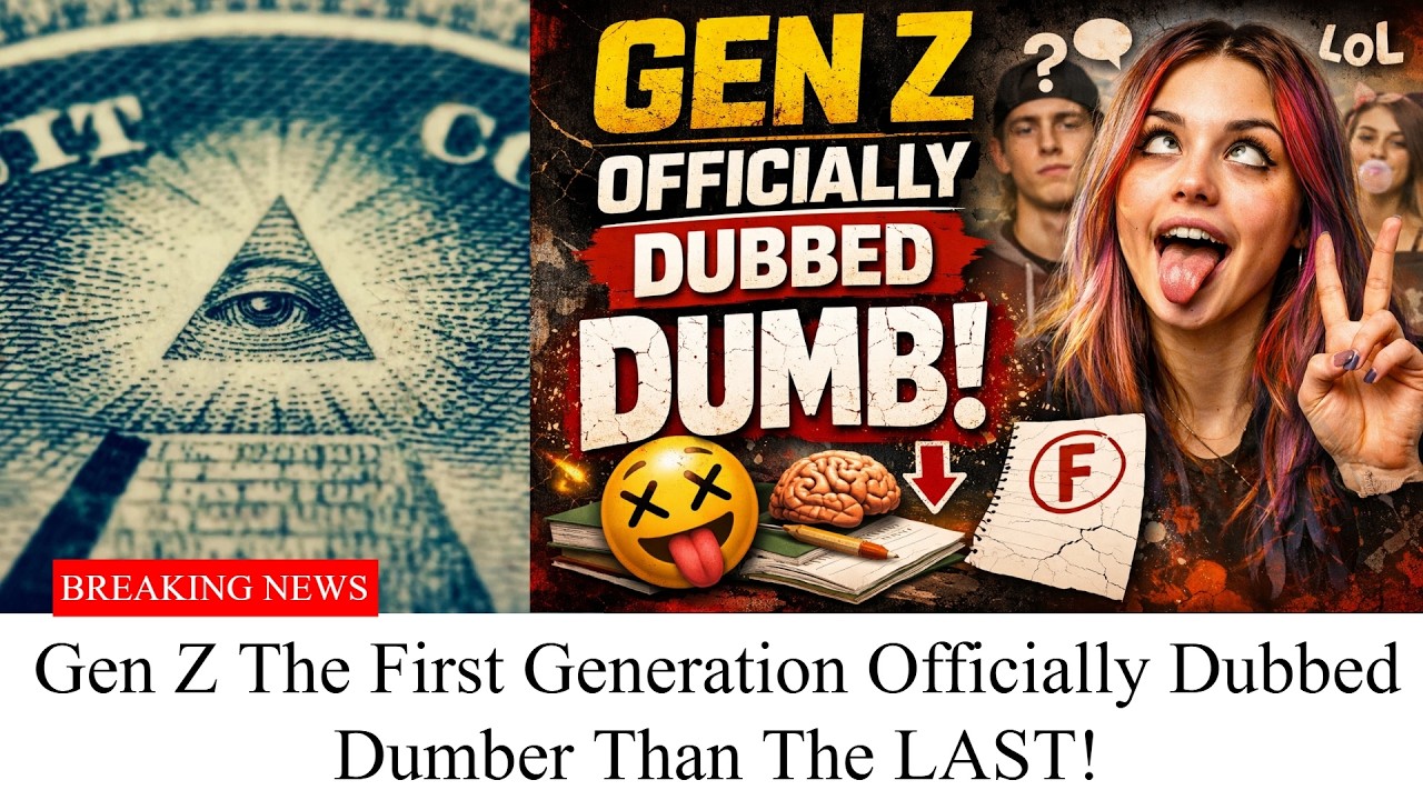 THE SHOCKING GEN Z GOING DUMB CONSPIRACY EXPOSED!