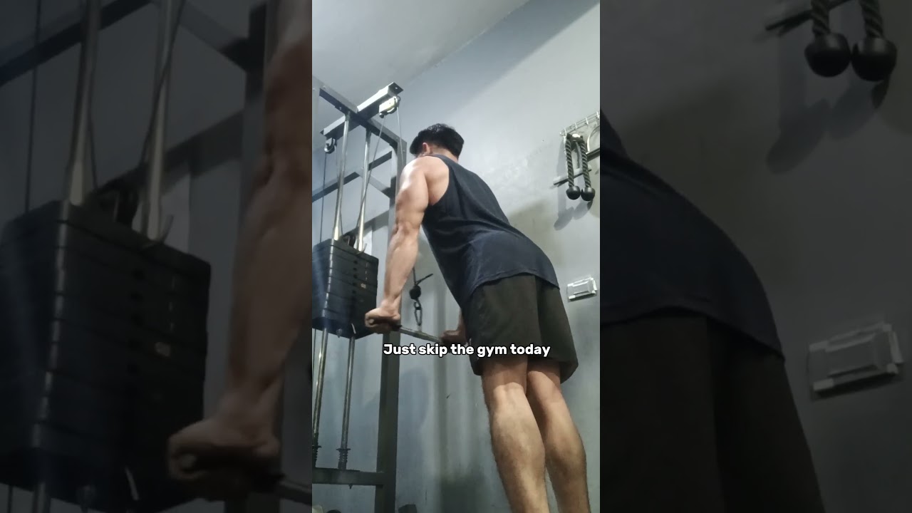 The Gym Battle: Mind vs. Muscle #GymBattle #MindVsMuscle #Taguro #GymMotivation #NoDaysOff