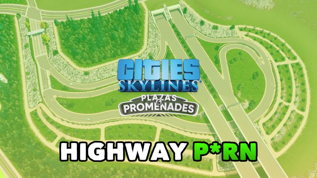 You need to upgrade your Highway System with Toll Road Exits & Retaining Walls like this! | No Mods
