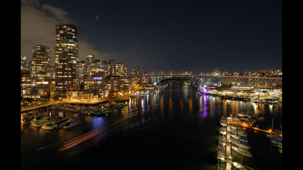 1 Hour of Vancouver After Dark 🌃 | Slow R&B for Study & Relaxation