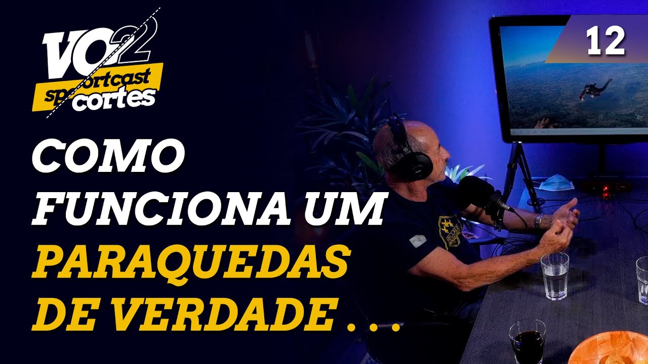Silva - PARAQUEDISMO - Instrutor explica como funciona um paraquedas,  dobragem e abertura.