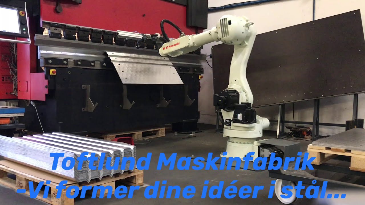 Kantbukning hos Toftlund Maskinfabrik A/S