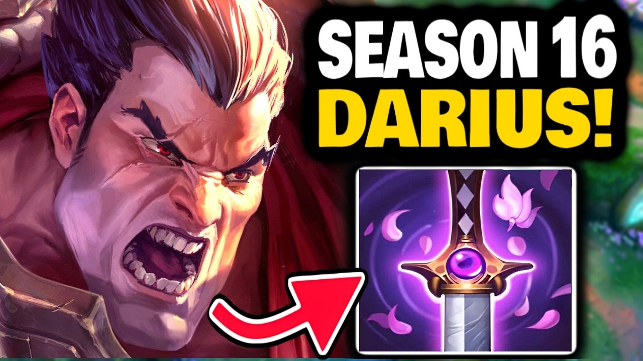 HOW to DARIUS jungle in SEASON 16!!!